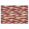 Golven - Rood - Patroon - Crème Placemat vinyl groot 368 -zzsfeer1_Kitchenyeah-website