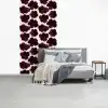 Bloemen - Aquarel - Paars fotobehang vinyl groot 64 -slaapkamer