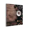 Winter - Houtlook - Stilleven aluminium wit klein -3d