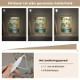 Olifant - Tijger - Bos - Jungle Light Box met kabel (Kinderlampje) klein -USP_dimbaarNL