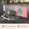 Blad - Groen - Illustratie - Minimalistisch keuken achterwand spatscherm klein -usp_NL