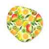 Kiwi - Sinasappel - Mango - Perzik Wandcirkel Organisch Forex 3mm klein 629 -3d