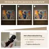 Olifant - Kunst - Dieren Light Box met batterij (Wandlamp) middel -USP_dimbaarNL