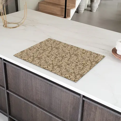 Bruin - Grijs - Patroon Inductie beschermer vinyl 3mm klein 276 -sfeer8