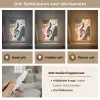 Sleutel - G - Abstract - Beige Light Box met kabel (Tafellamp) klein -USP_lichtkleurNL