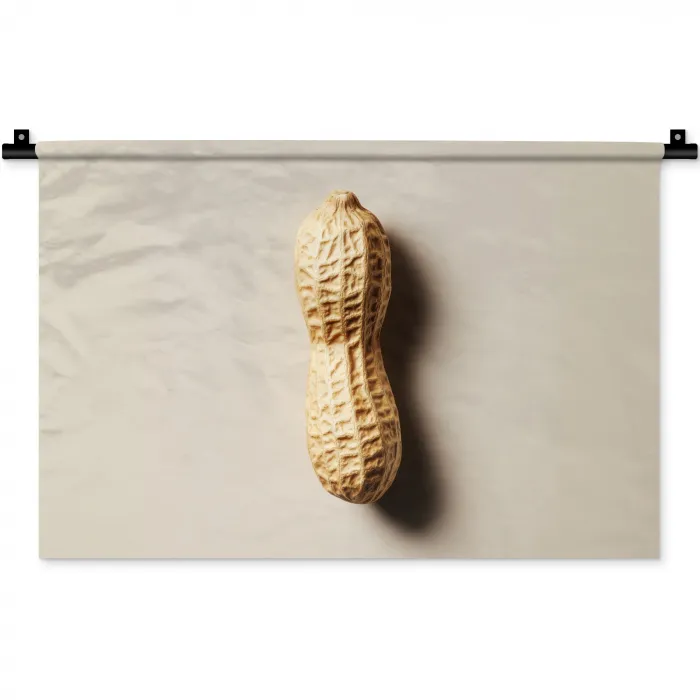 Pinda - Ruw - Beige Wandkleed katoen klein -zz3d