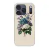 Bloemen - Gedetailleerd - Rust - Realistisch Telefoonhoesje iPhone 17 Pro klein -3d