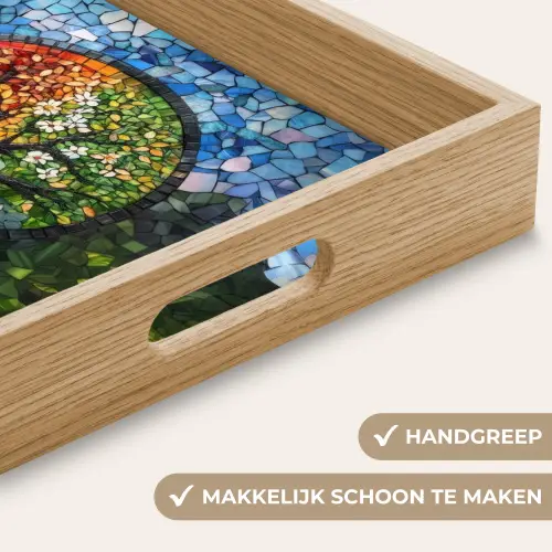Boom - Seizoenen - Mozaïek - Bergen Dienblad Rechthoek middel -USP_HandgreepNL