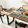 Vrouwen - Strand - Zondsondergang Placemat vinyl groot -zzsfeer4_Kitchenyeah-website