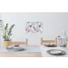 Bladeren - Jungle - Pastel - Tropisch Muursticker klein -eettafel