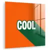 Cool - Oranje - Groen plexiglas 5mm klein -zzzproduct_nieuw