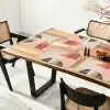 Cirkel - Abstract - Roze Placemat vinyl groot -zzsfeer4_Kitchenyeah-website
