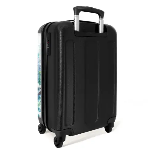 Boudewijn blauwvacht Koffer - NBS - Handbagage middel -achterkant