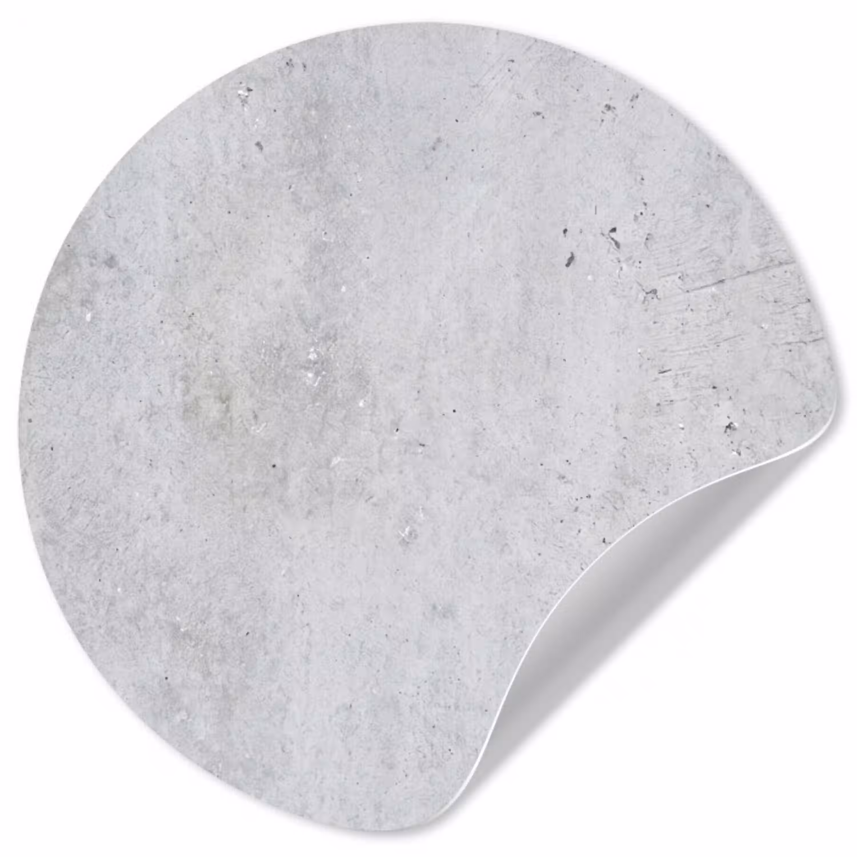 Beton - Textuur - Achtergrond - Grijs - Industrieel Wandcirkel behangsticker klein -3d
