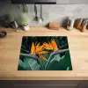 Paradijsvogel - Bloem - Exotisch Inductie beschermer vinyl 3mm middel -sfeer5