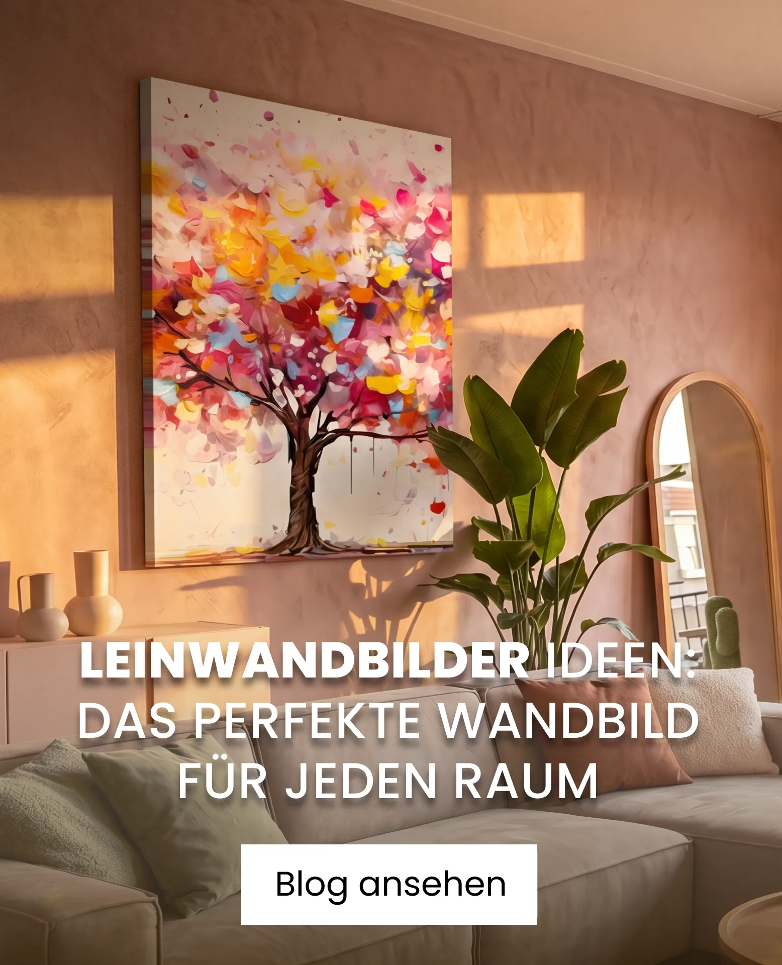 Leinwandbilder-Ideen: Bild mit Baum