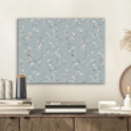 Klassiek - Bloemen - Blauw PET vilt klein 837 -sfeer1