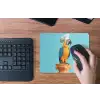 Papegaai - Koksmuts - Grappig - Vogel muismat rubber klein -toetsenbord