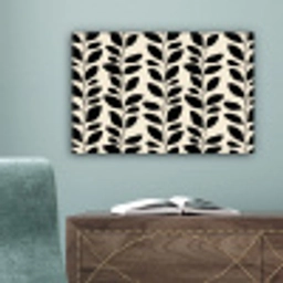 Botanisch - Dessin - Zwart - Beige canvas 2cm klein 34 -sfeer4
