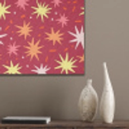 Sterren - Speels - Rood PET vilt klein 837 -sfeer6_closeup