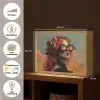 Vrouw - Kroon - Tomaat - Bascilicum - Zonnebril Light Box met batterij (Wandlamp) middel -USP_websiteoverzichtNL
