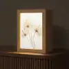 Zonlicht - Paardenbloemen - Natuur - Botanisch Light Box met kabel (Tafellamp) klein -z3d_website