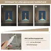 Raket - Rookwolken - Ruimte Light Box met kabel klein -USP_dimbaarNL
