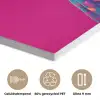 Geit - Hoorns - Kimono - Kleurrijk PET vilt klein -closeup_NL