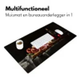 Stilleven - Vintage - Borrelplank Muismat XXL klein -sfeer4