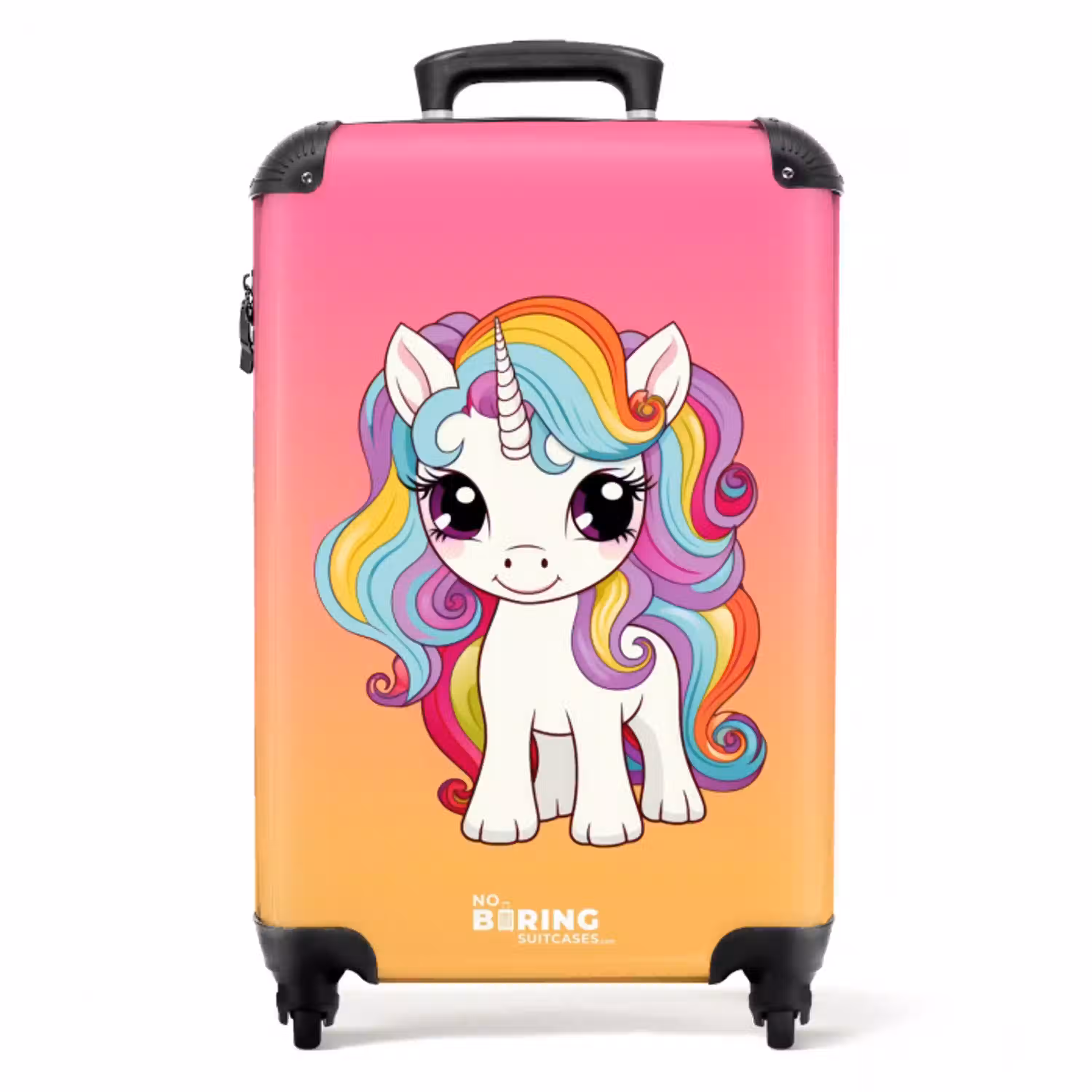 Regenboograkkertje NBS - Handbagage koffer - Unisex middel -productfoto_recht