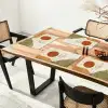 Zon - Abstract - Takken - Oranje Placemat vinyl groot -zzsfeer4_Kitchenyeah-website