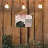 Vormen - Abstract - Cirkel - Zwart tuinposter los doek klein -sfeer1