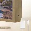 Waterval - Planten - Mos - Landschap - Zonsondergang - Rots Light Box met batterij (Wandlamp) middel -USP_websiteoplaadbaarNL