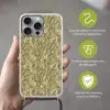 Abstract - Marmer - Groen Hoesje iPhone 16 Pro Max met koord klein 804 -sfeer2_NL