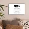 Kerst - Wit - Xmas - Quotes - Feestdagen canvas 2cm klein -sfeer1