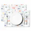 Italiaans - Zee - Sfeer - Krab - Multi Placemat vinyl groot 368 -zzsfeer2_Kitchenyeah-website