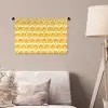 Patroon - Motief - Geel Wandkleed katoen klein 269 -sfeer4