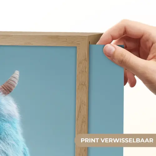 Monster - Blauw Light Box met batterij (Wandlamp kind) middel -USP_websiteprintNL