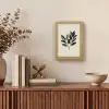 Ovaal - Olijfgroen - Simpel Light Box met kabel (Tafellamp) klein -sfeer2