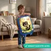 Kat - Vlinder - Bloemen Kinderkoffer - Blauw klein -sfeer2_NL