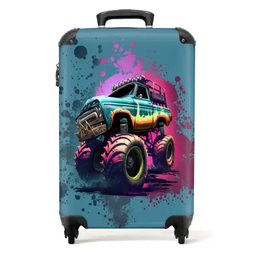 Monster Wheels NBS - Handbagage koffer - Unisex middel -productfoto_recht