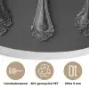 Bestek - Zwart Akoestische PET Vilt - Rond klein -closeup_NL