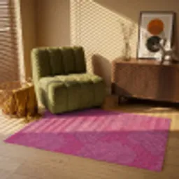 Pioenrozen - Energiek - Roze Vloerkleed Rechthoek klein 1091 -atmosphere_sfeer1_global