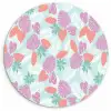 Tropisch - Bladeren - Pastel Wandcirkel plexiglas klein 852 -3d