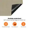 Taupekleur - Gewolkt textuur - Natuurlijk Inductie beschermer vinyl 3mm klein 276 -zzzzzzz-td-onderkant