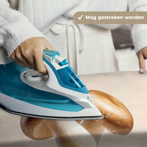 Champignons - Zacht - Beige Wandkleed katoen klein -sfeer9