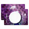 Pauw - Koksmuts - Cool - Paars Placemat vinyl groot -zzsfeer2_Kitchenyeah-website