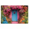 Bloemen - Deur - Roze Placemat vinyl groot -zzsfeer1_Kitchenyeah-website
