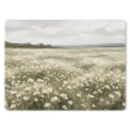Illustratie - Landschap - Wit muismat rubber klein -3d