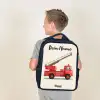 Brandweerwagen - Getekend - Rood Rugzak - Zwart middel -sfeer2
